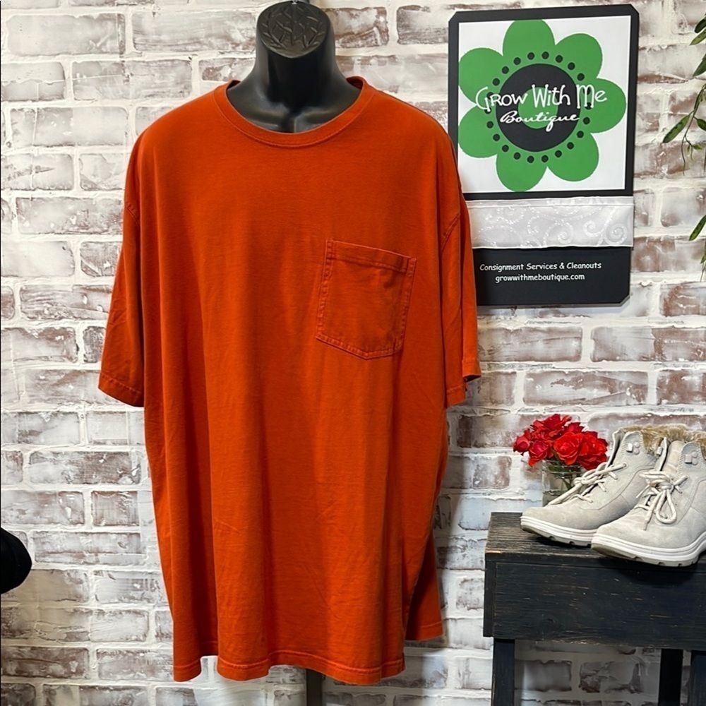 Duluth Trading Co Orange Denim Jeans Vibrant and Eye-Catching